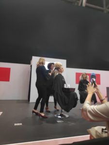 Backstage at Professional Beauty 2020